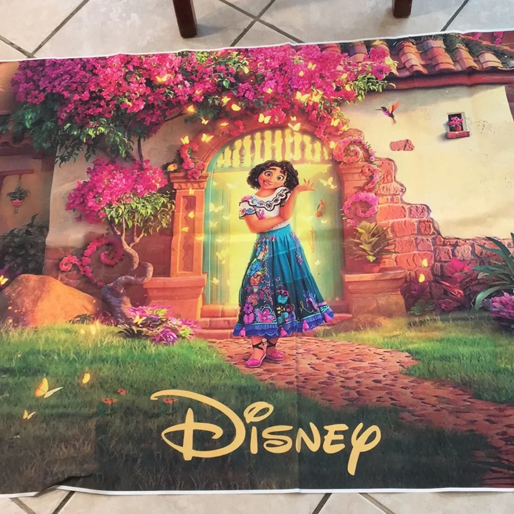 Disney backdrop party supplies Enconto poster - Picture 3 of 5